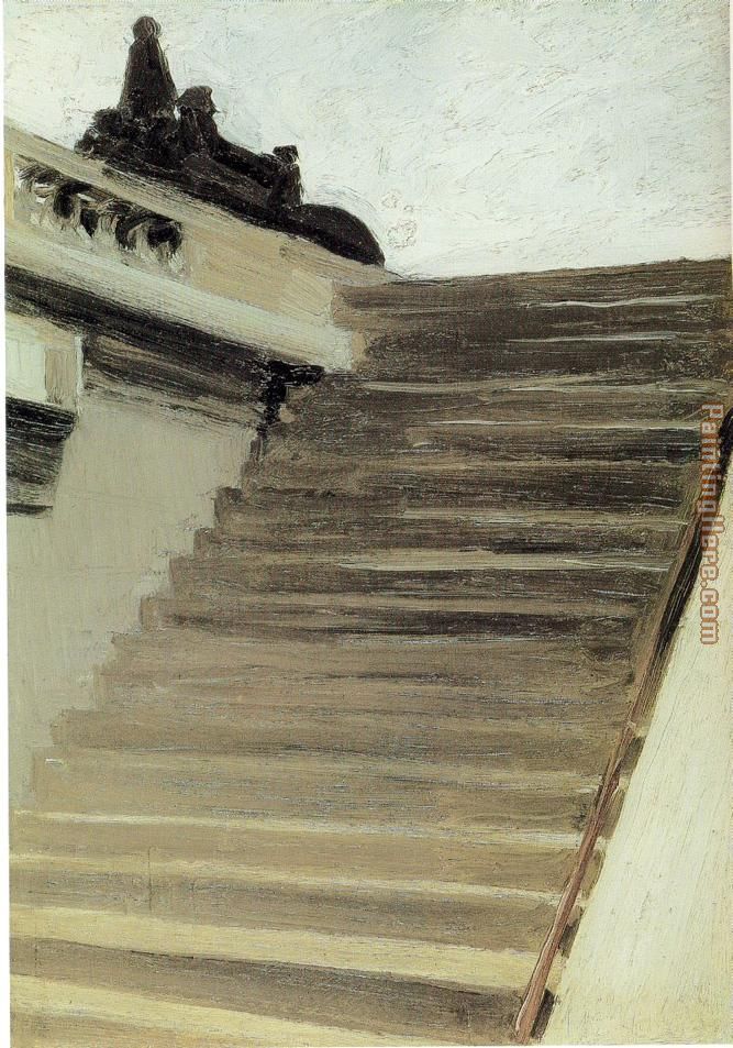 Edward Hopper Steps in Paris